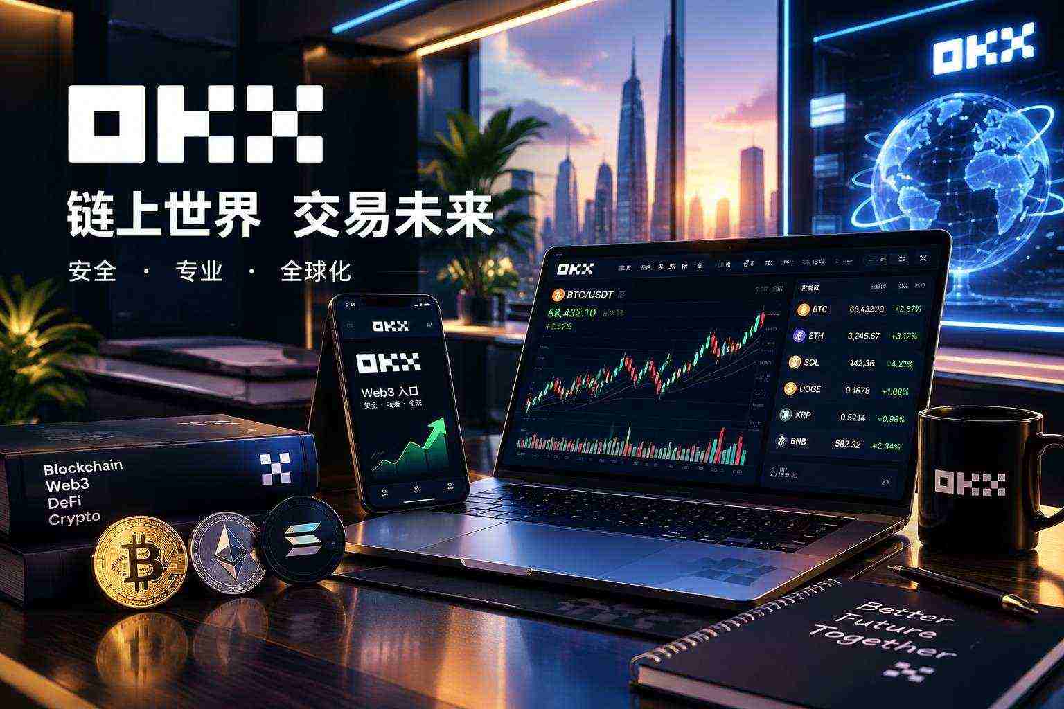 下载欧交易所app App 账号安全中心界面